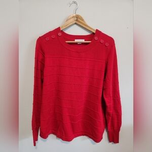 Liz Claiborne Red Sweater